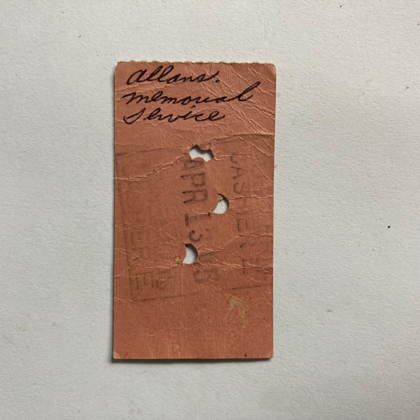 Vintage Jefferson Transportation Co. Ticket Bus? Train? Minneapolis to Waterloo