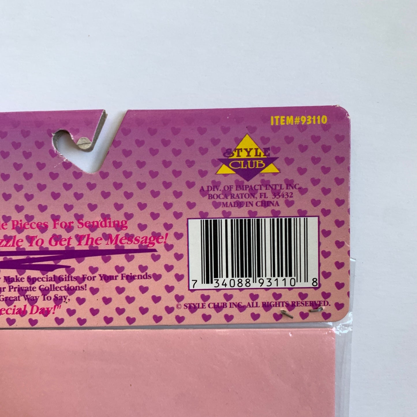 Love Um's Valentine's Day Puzzle Cards with Envelopes New in Package