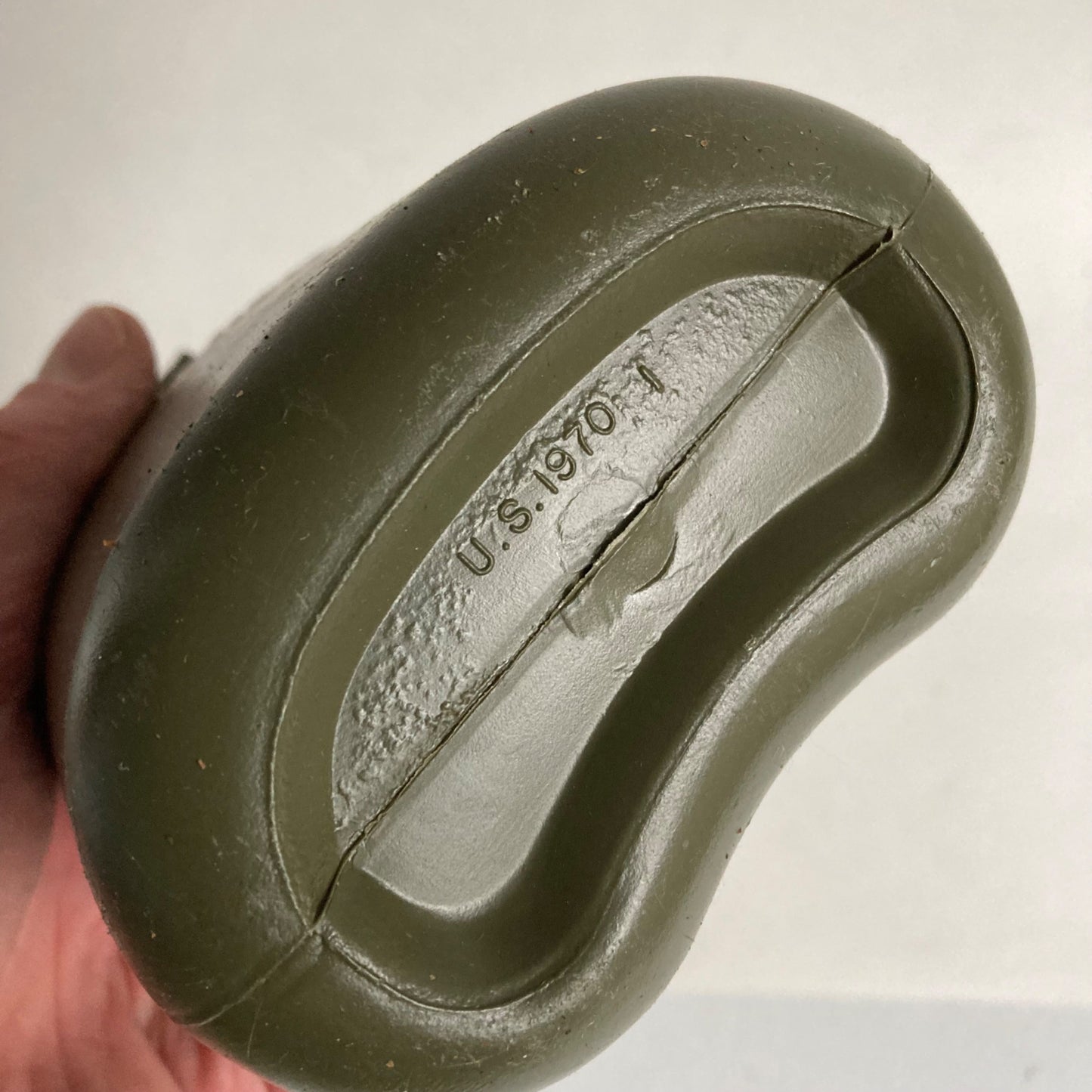 USGI Canteen Pouch w/Canteen Vintage OD Green Army USMC