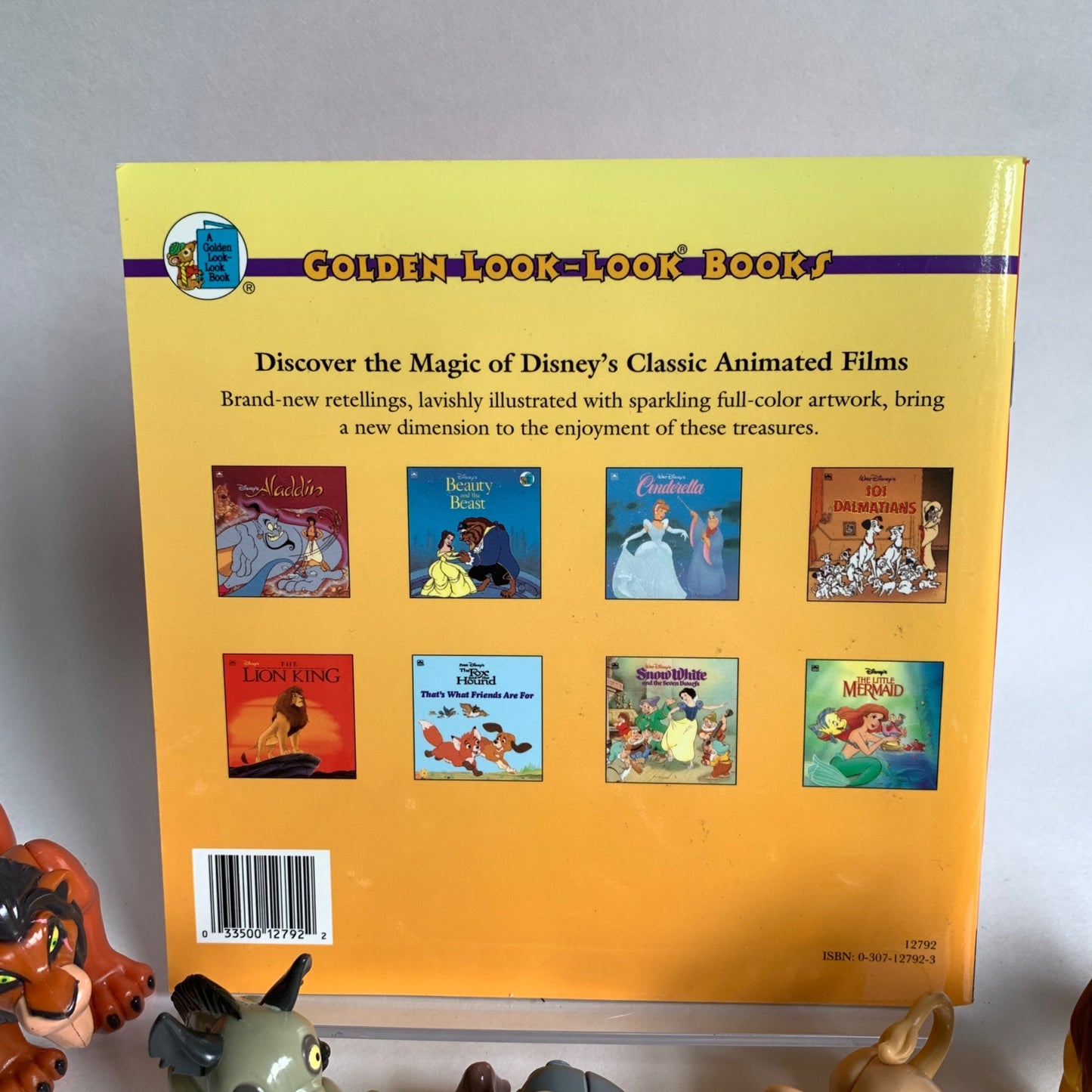 Vintage The Lion King Burger King Toys Plus Golden Book