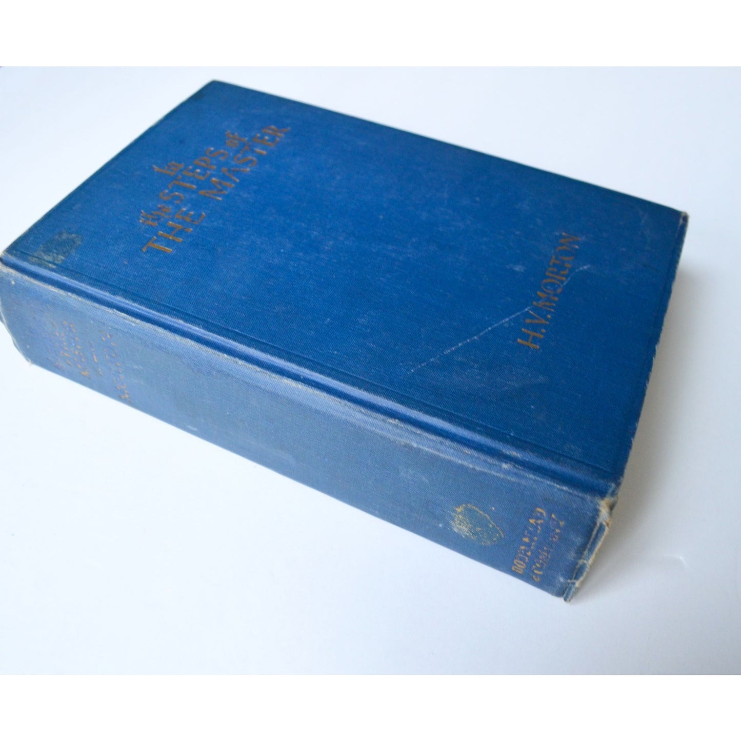 In The Steps of the Master H V Morton Hardcover Vintage 1936 5th Printing