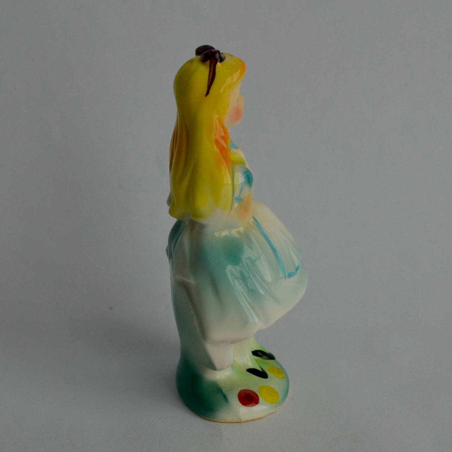 Vintage Alice in Wonderland Ceramic Figurine Disney