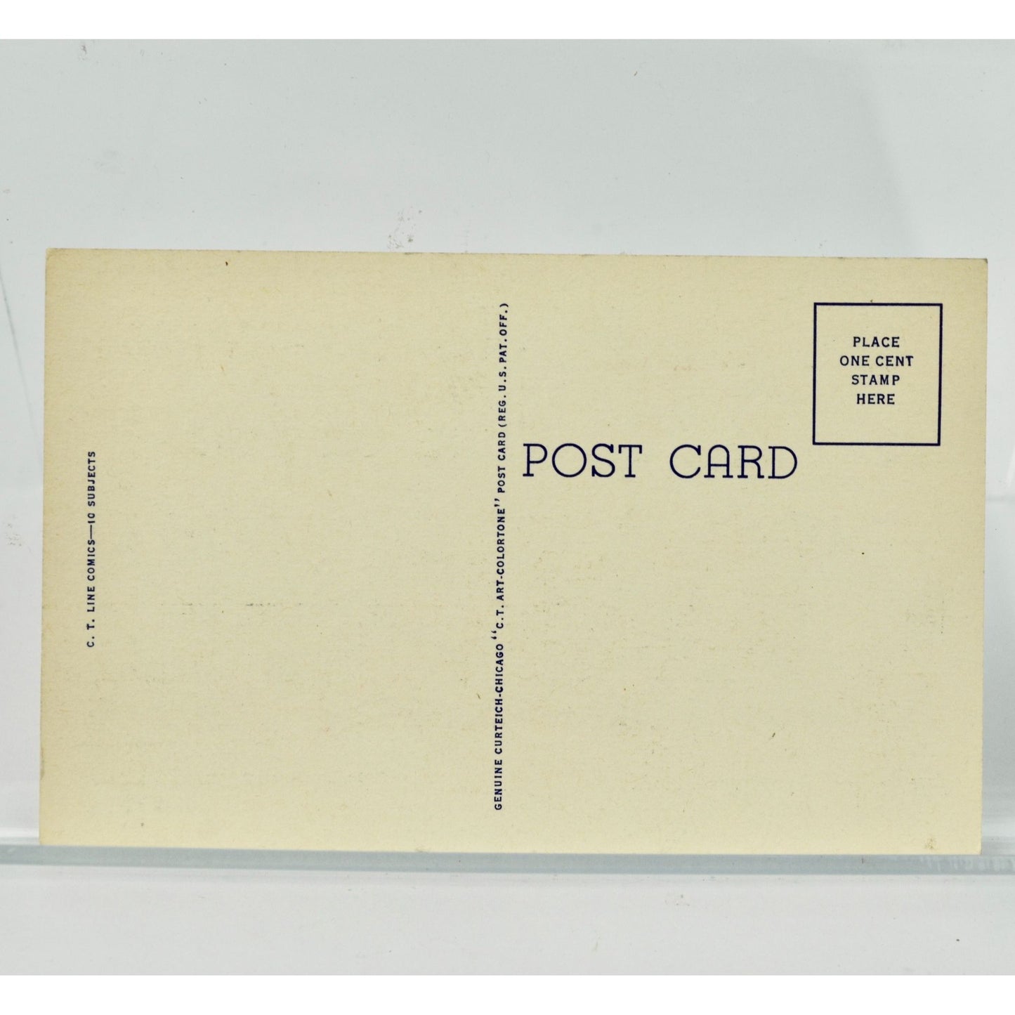 Just Scratching off a Line or Two Camp Ripley Vintage Postcard