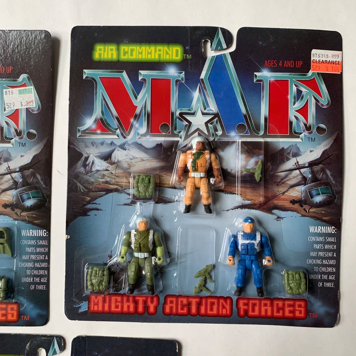 Air Command MAF Mighty Action Forces Figures Vintage Toys New