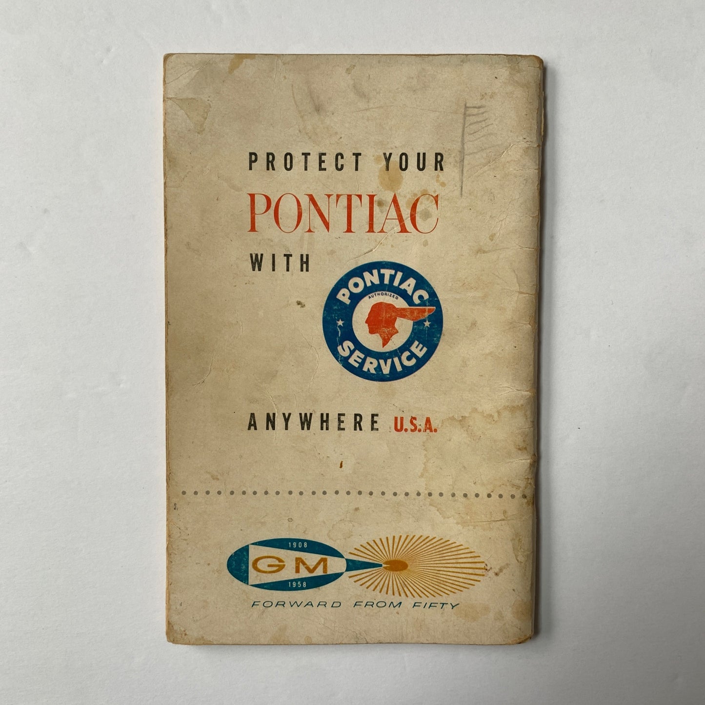 1958 Pontiac Owner's Guide Book