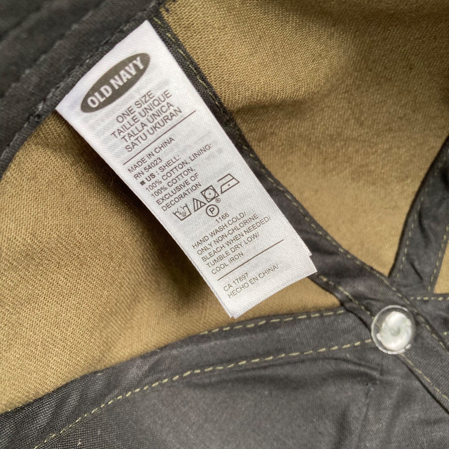 Cincinnati Bengals NFL Camo Hat Old Navy Camouflage Cap One-Size