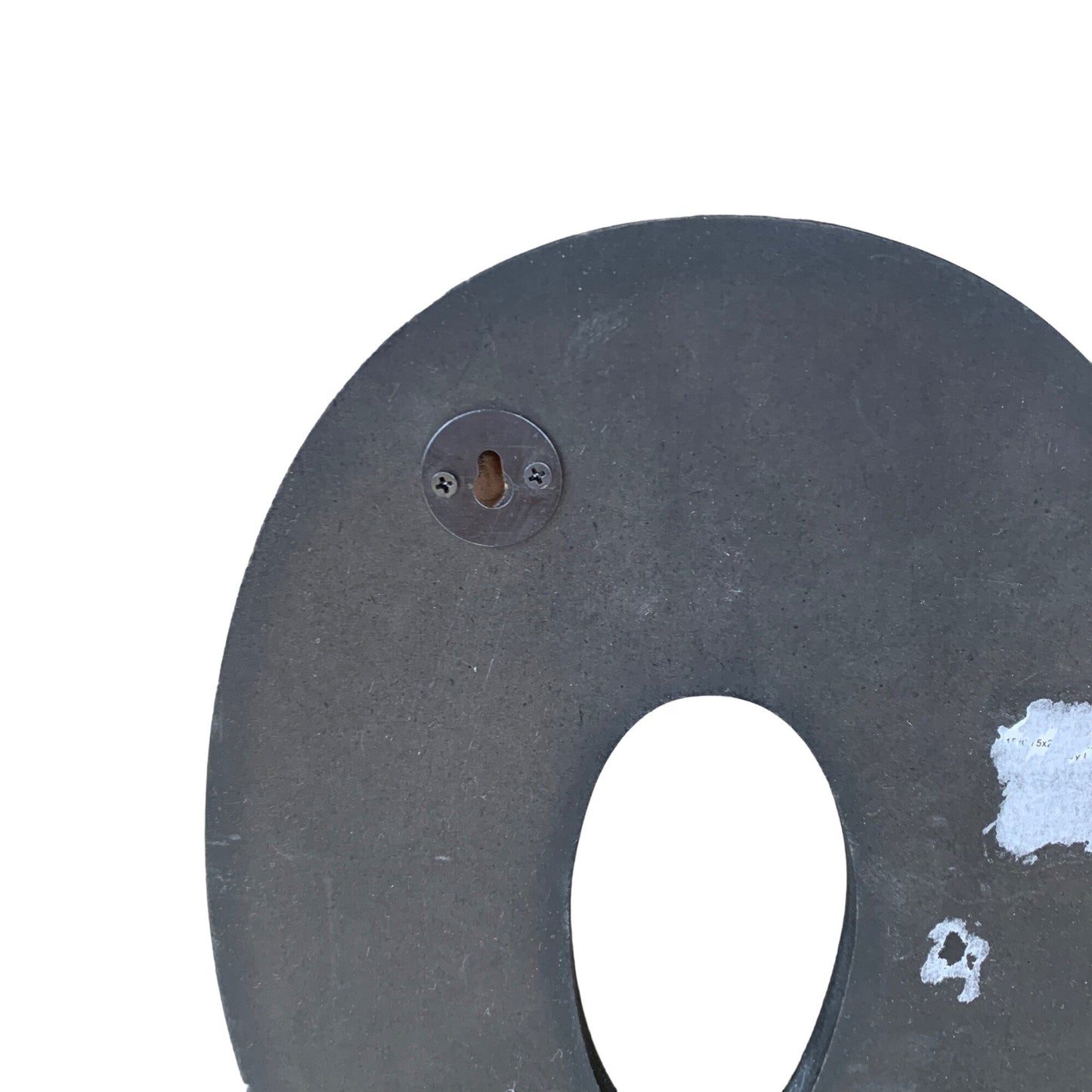 Ampersand & Black Distressed Wall Decor Hanging