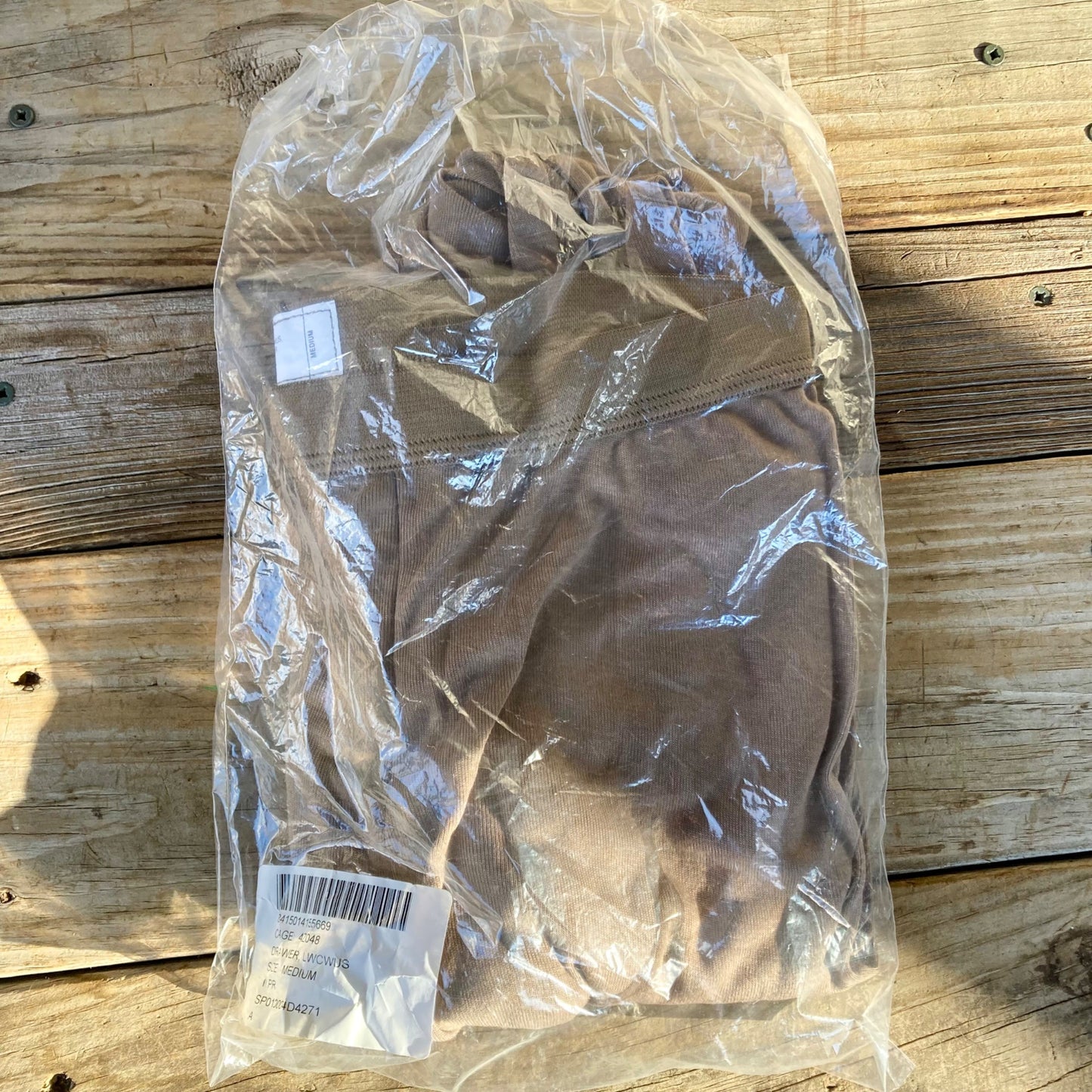 USMC Thermal Underwear Drawers Size MEDIUM Military LWCWUS NEW!