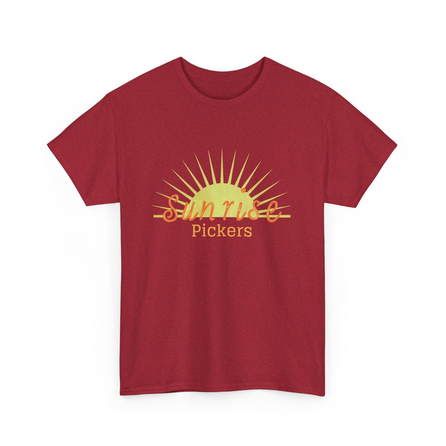 Sunrise Pickers Vintage Unisex Heavy Cotton Tee