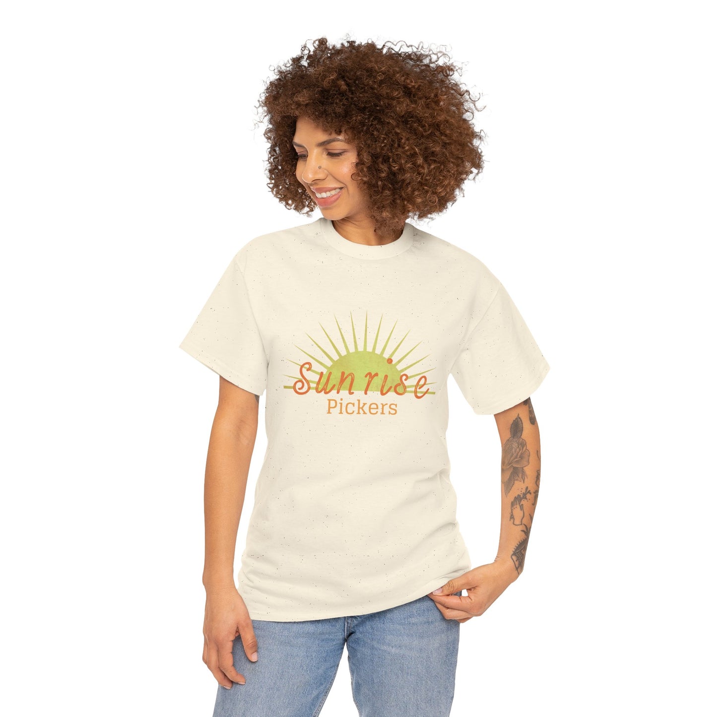 Sunrise Pickers Vintage Unisex Heavy Cotton Tee