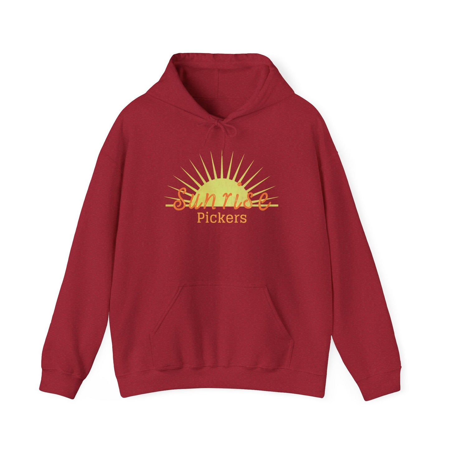 Sunrise Pickers Vintage Unisex Hooded Sweatshirt