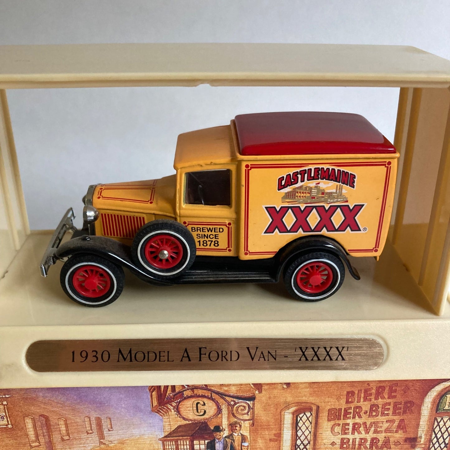 Matchbox Models of Yesteryear 1930 Model A Ford Van Castlemaine Diecast w/Box