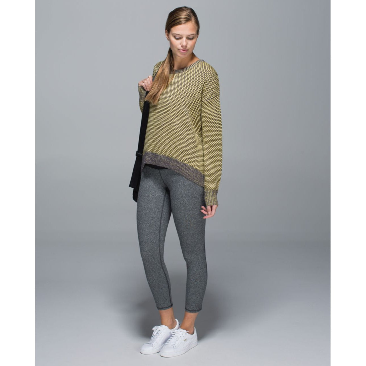Lululemon Yogi Crew Sweater Nightfall / Aged Moss