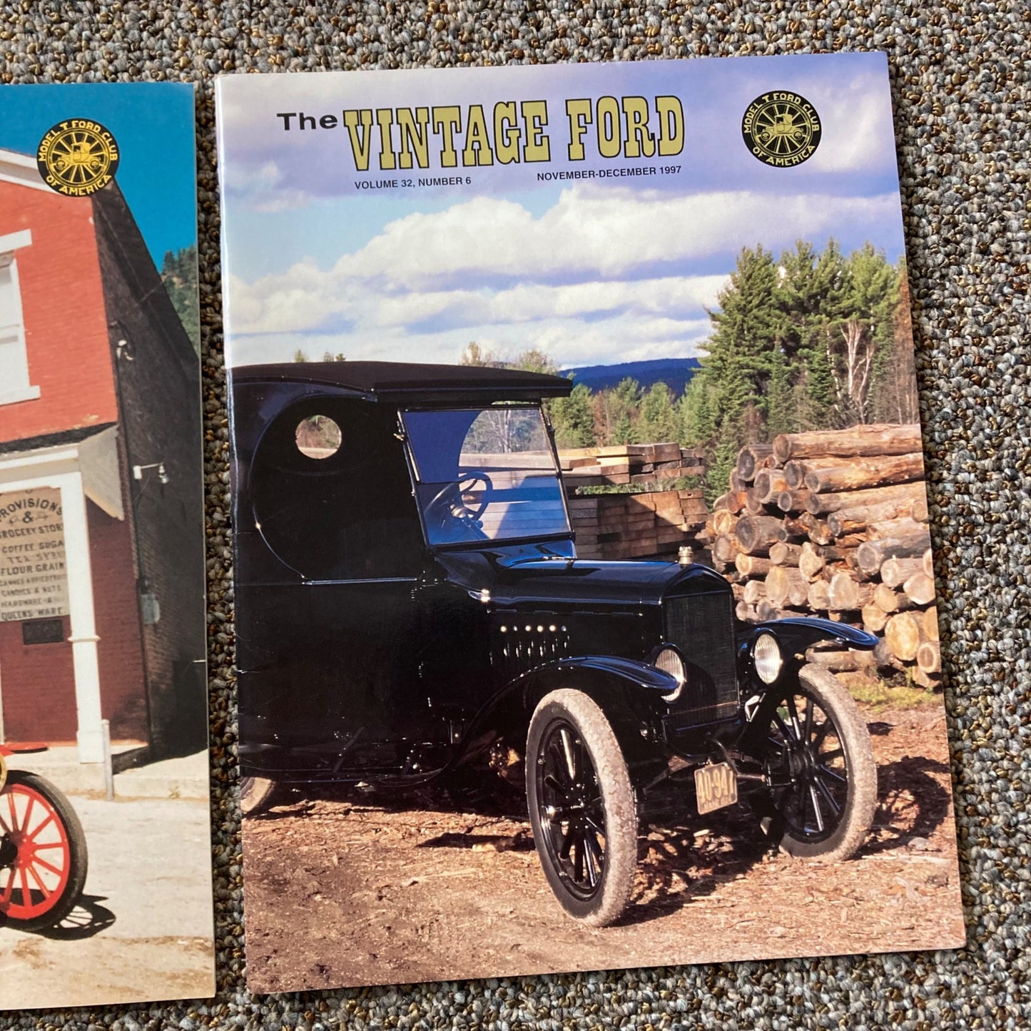 Lot 6 The Vintage Ford Magazine 1997 COMPLETE SET Model T Ford Club of America