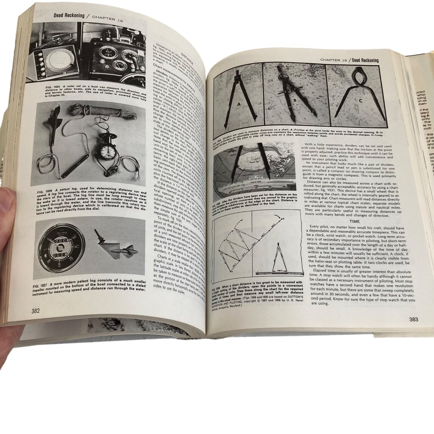 Vintage Chapman Piloting: Seamanship & Small Boat Handling Book Hardcover