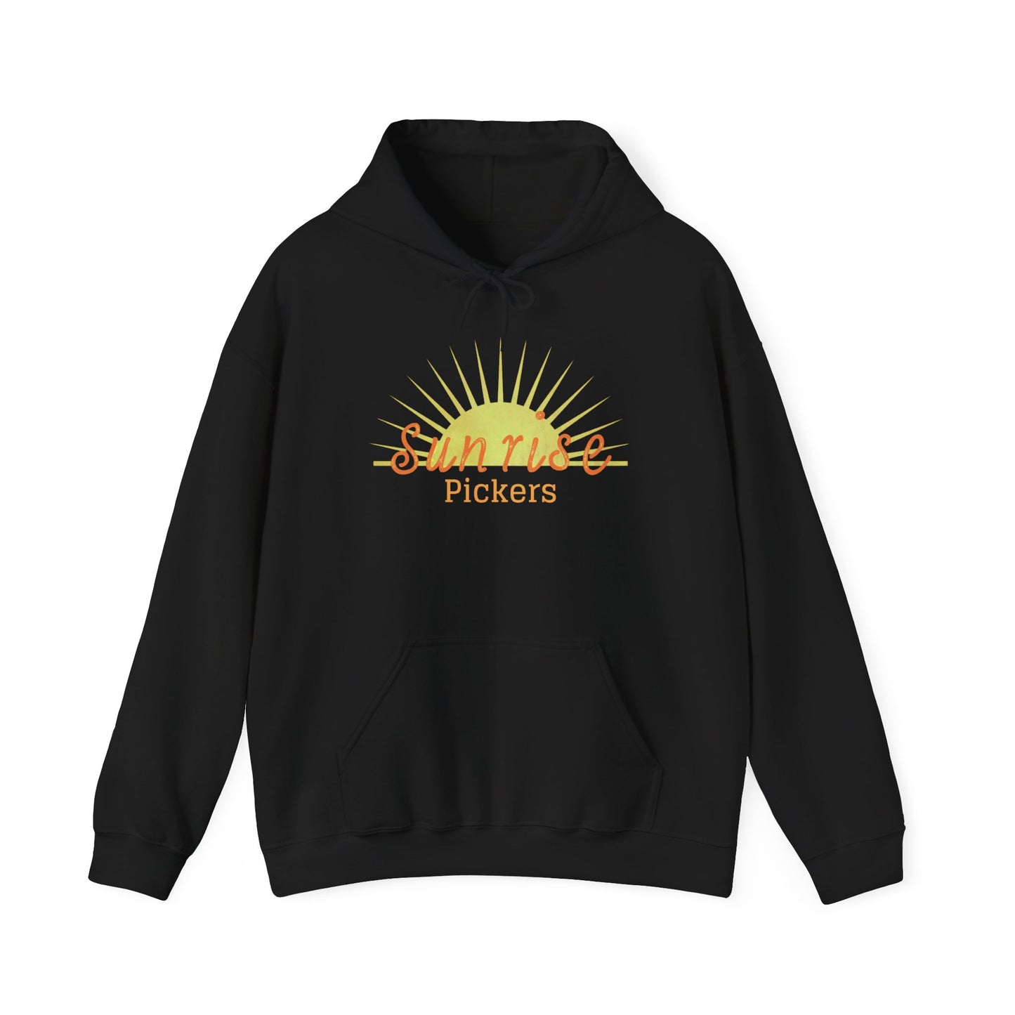 Sunrise Pickers Vintage Unisex Hooded Sweatshirt