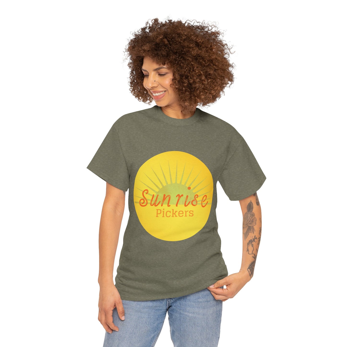 Sunrise Pickers Unisex Heavy Cotton Tee