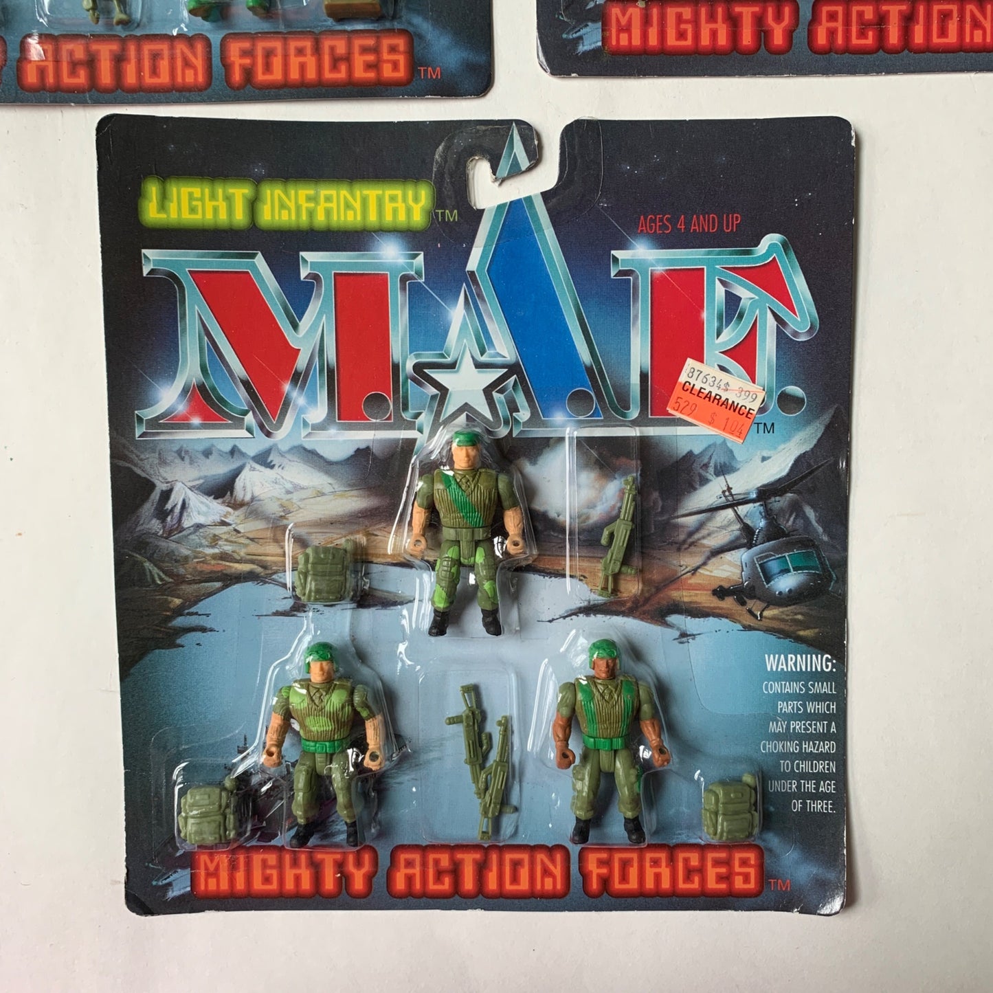 Air Command MAF Mighty Action Forces Figures Vintage Toys New