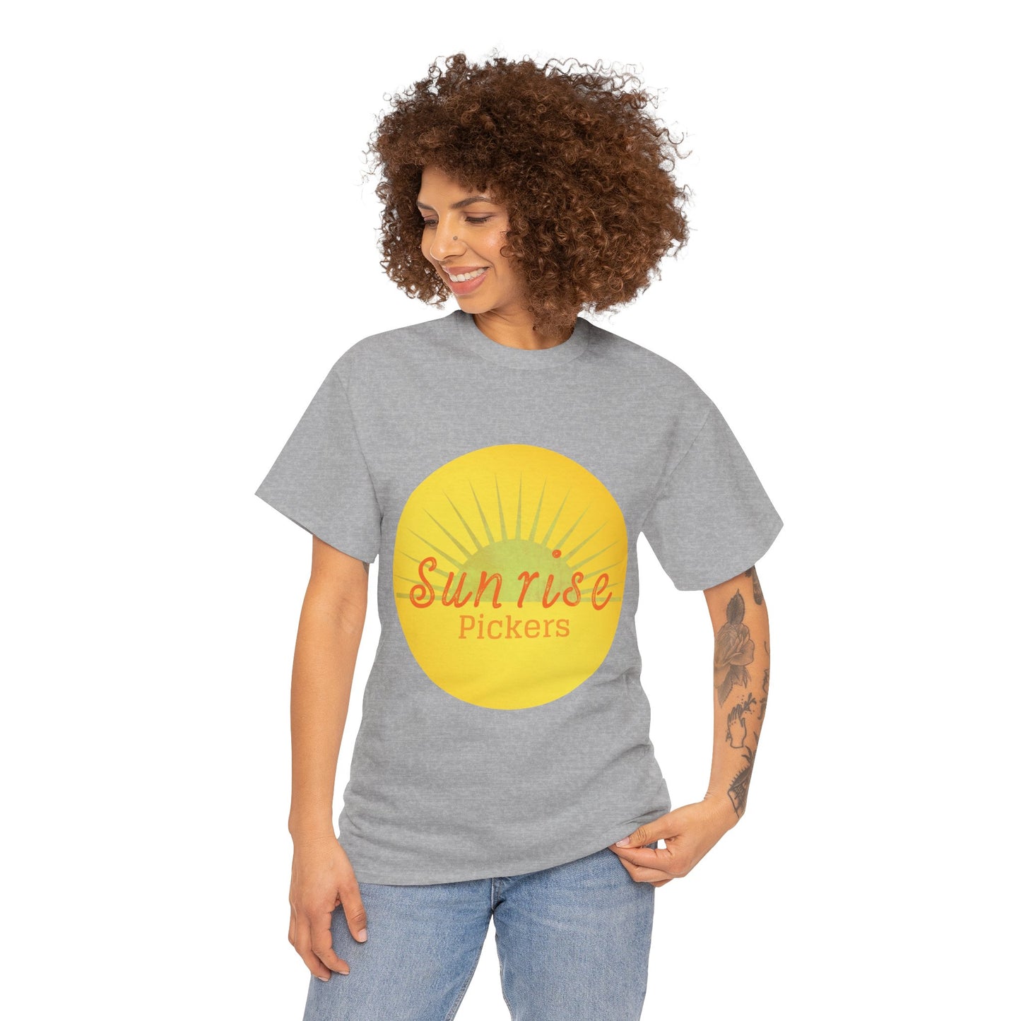 Sunrise Pickers Unisex Heavy Cotton Tee