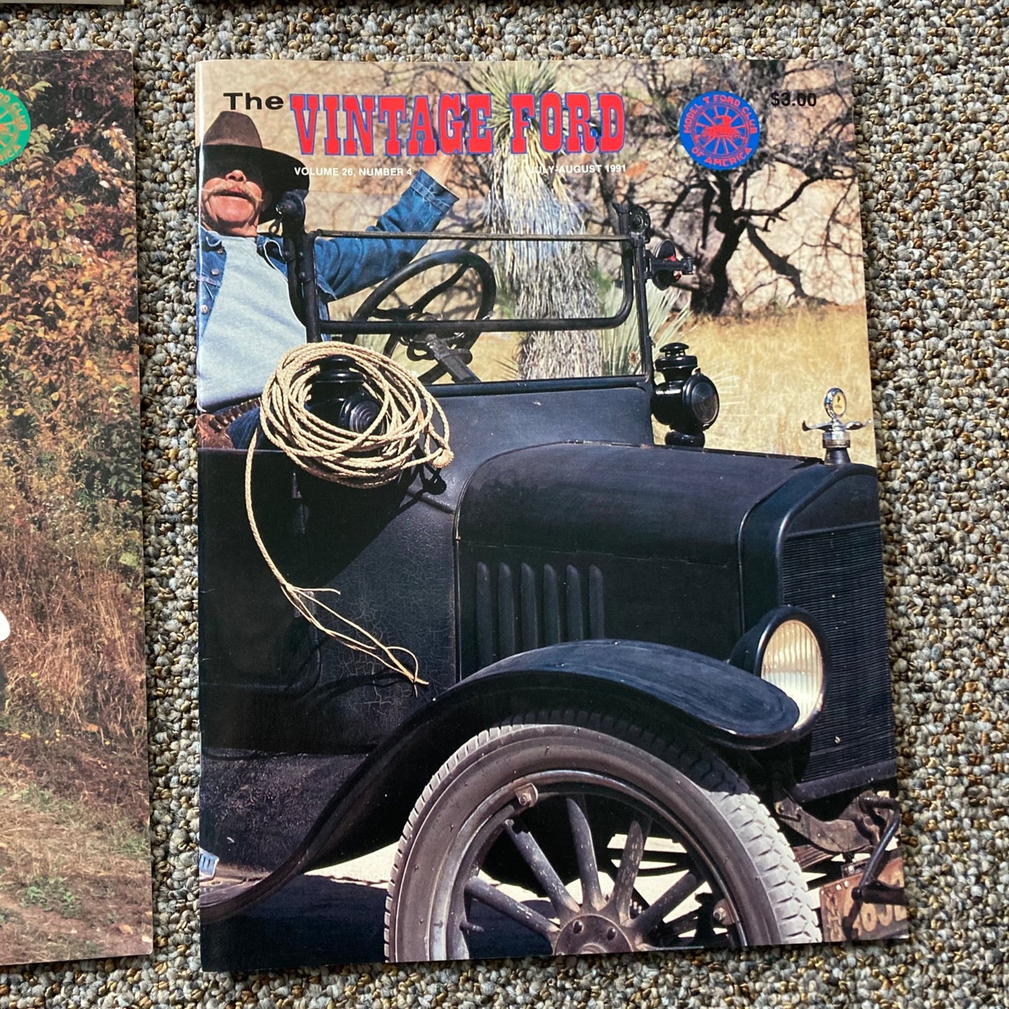 Lot 6 The Vintage Ford Magazine 1991 COMPLETE SET! Model T Ford Club of America