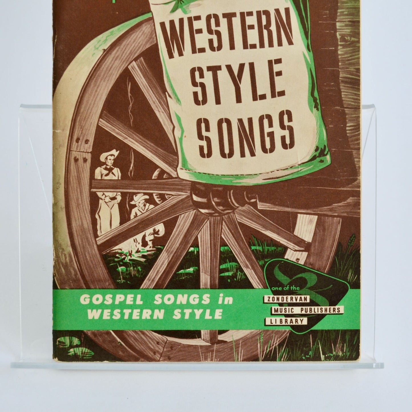 Western Style Songs Solos Duets Groups Gospel Songs Book Vintage