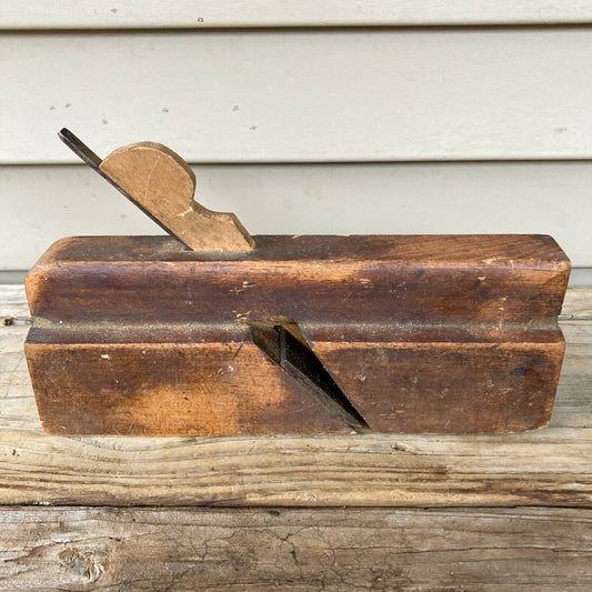 Vintage Wood Hand Plane Woodworking Tool Shop 9"