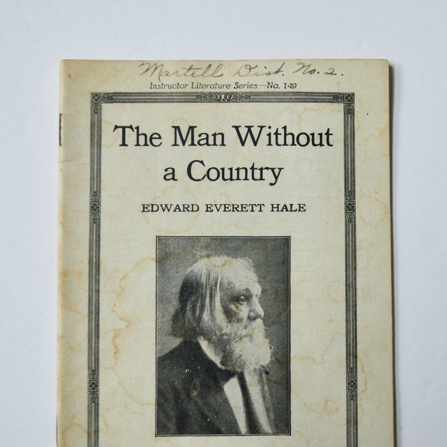 The Man Without a Country Edward Everett Hale Instructor Literature Series