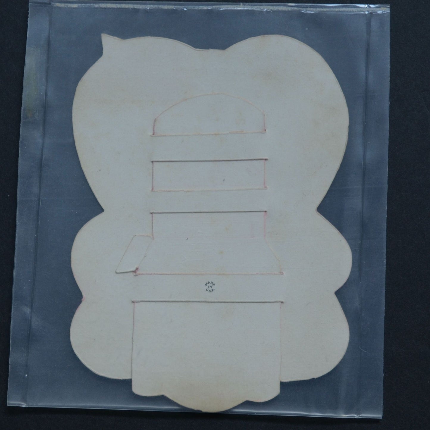 Vintage Valentine Card Nurse Articulating Pull