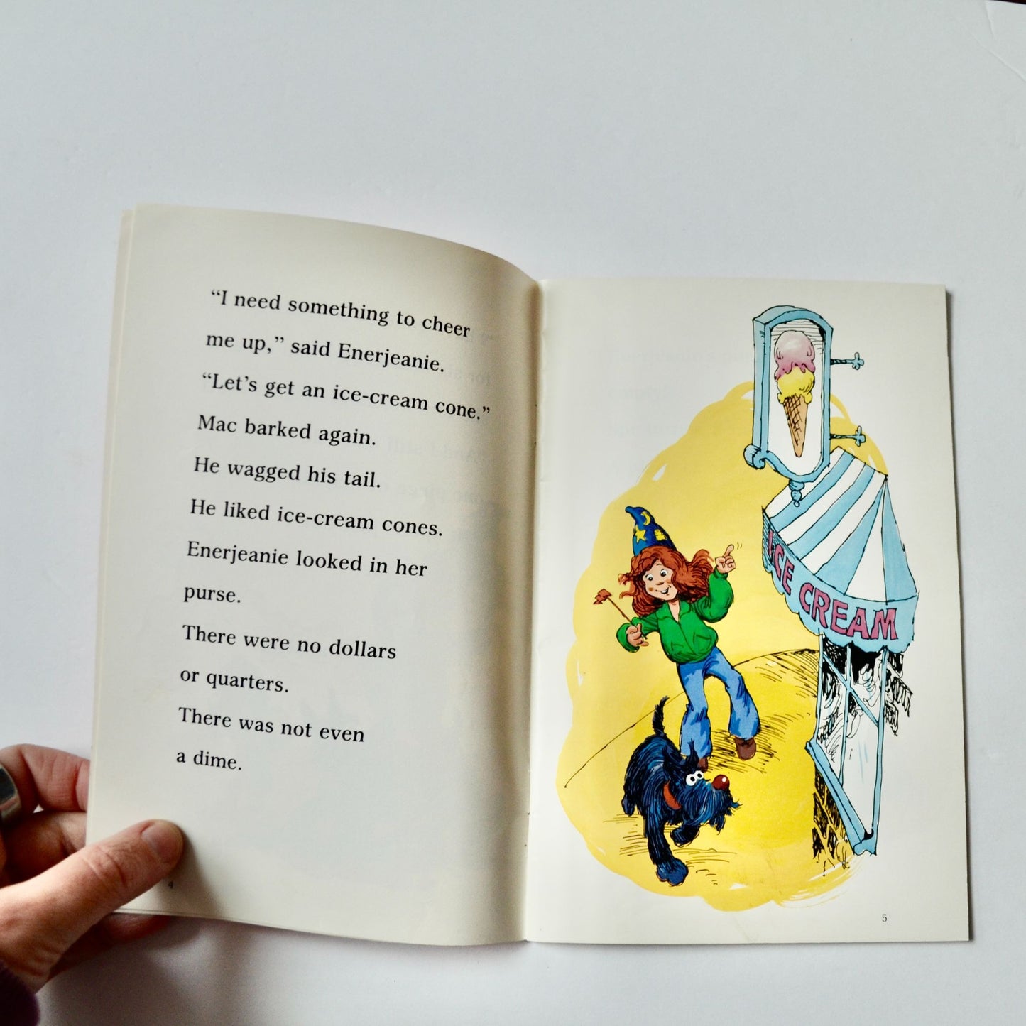 Enerjeanie and the Magic Word Vintage Book