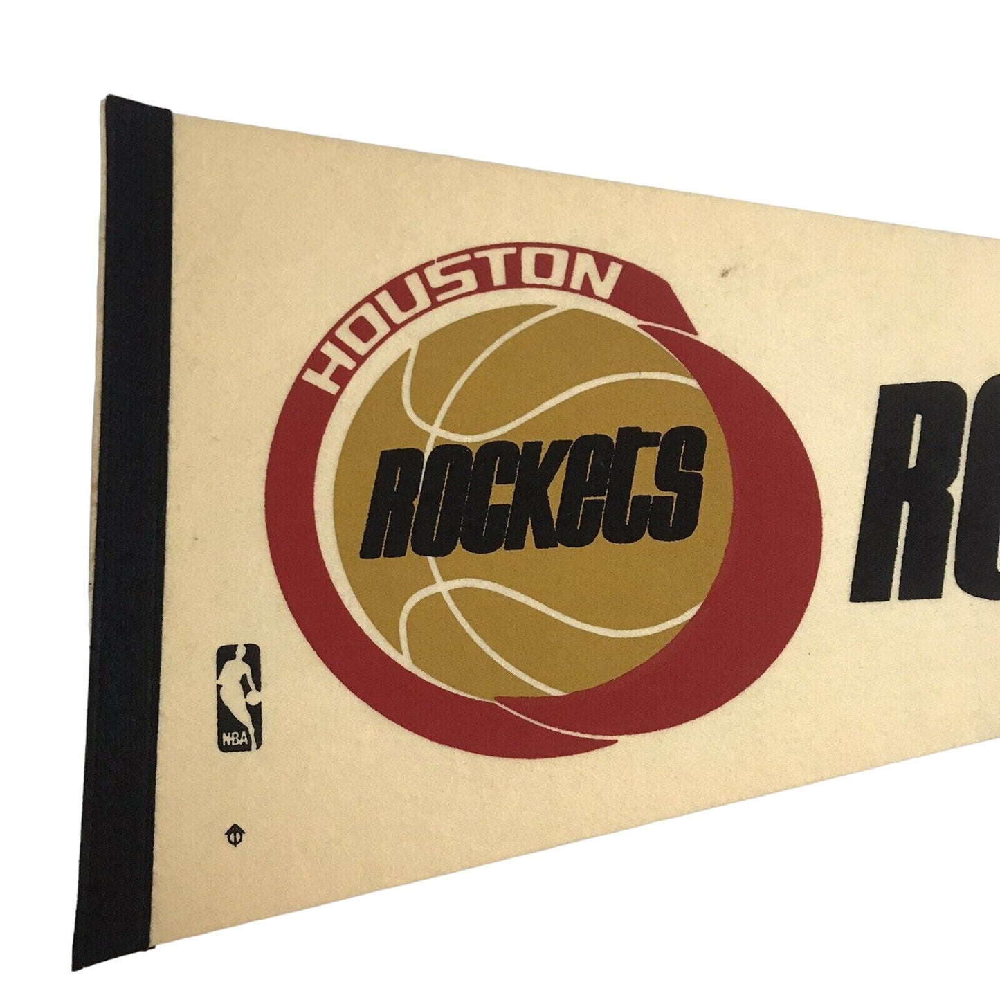 Vintage Houston Rockets NBA Basketball Full Size Pennant