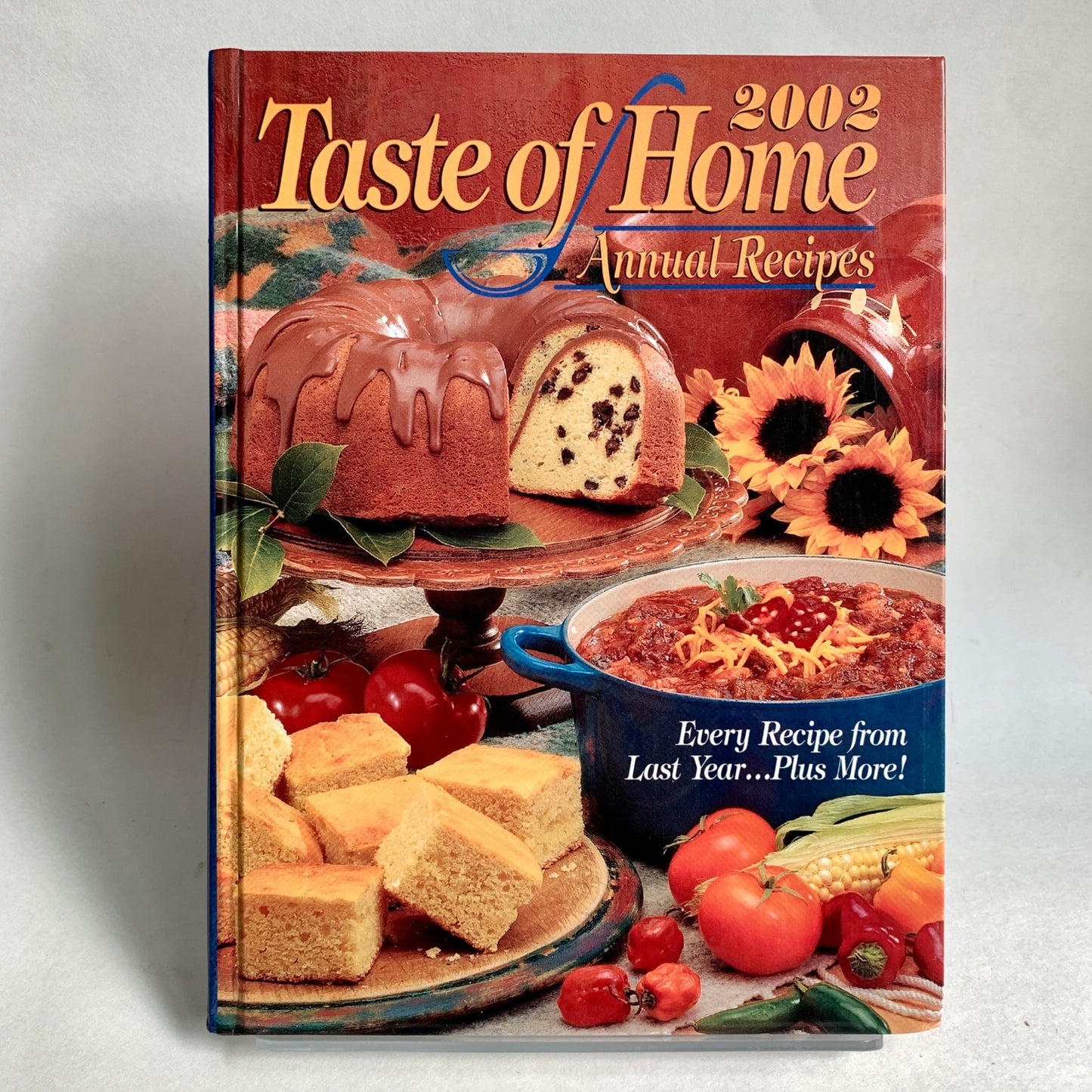 Taste of Home 2002 Annual Recipes Hardcover Book