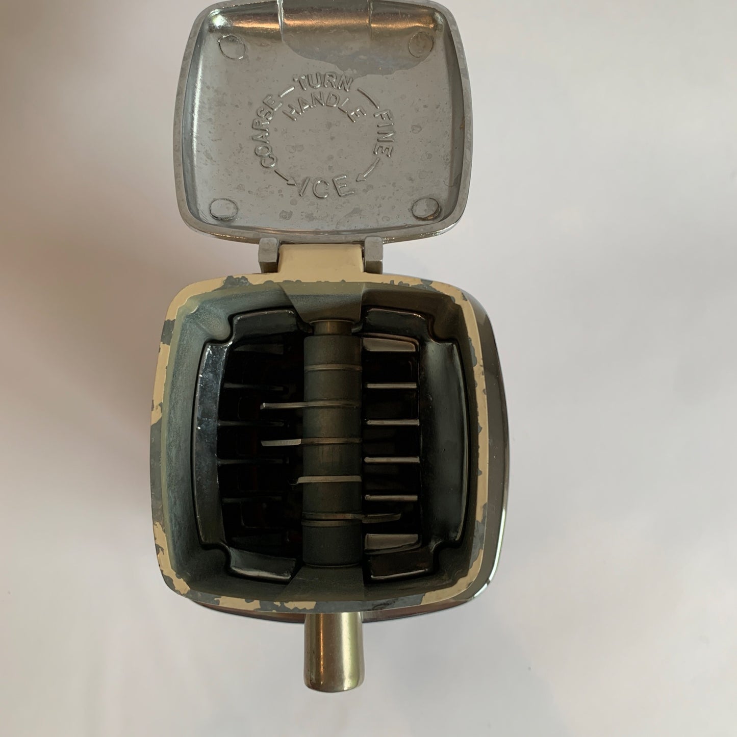 Swing-A-Way Beige Chrome Ice Crusher Manual