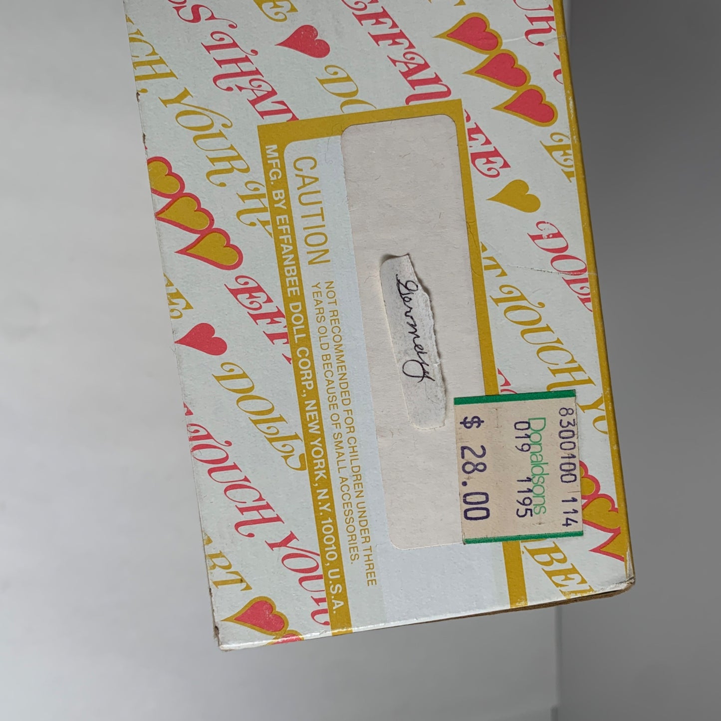 Effanbee Germany Doll Vintage In Original Box