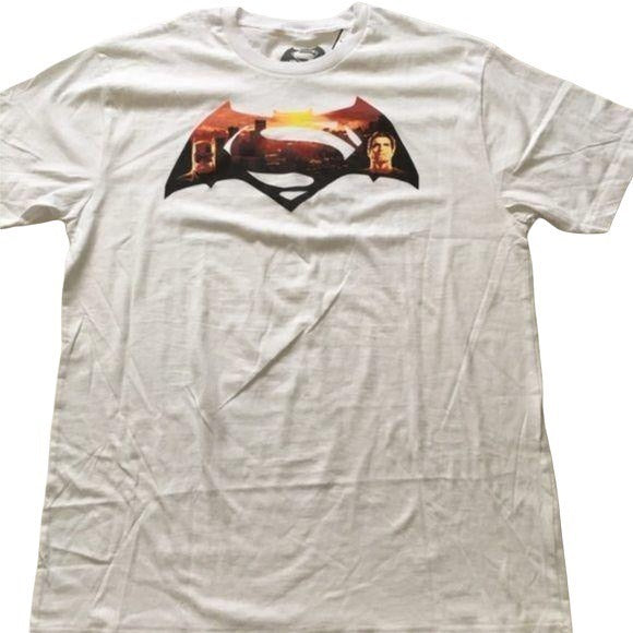New Dawn of Justice Batman Superman Logo Tee