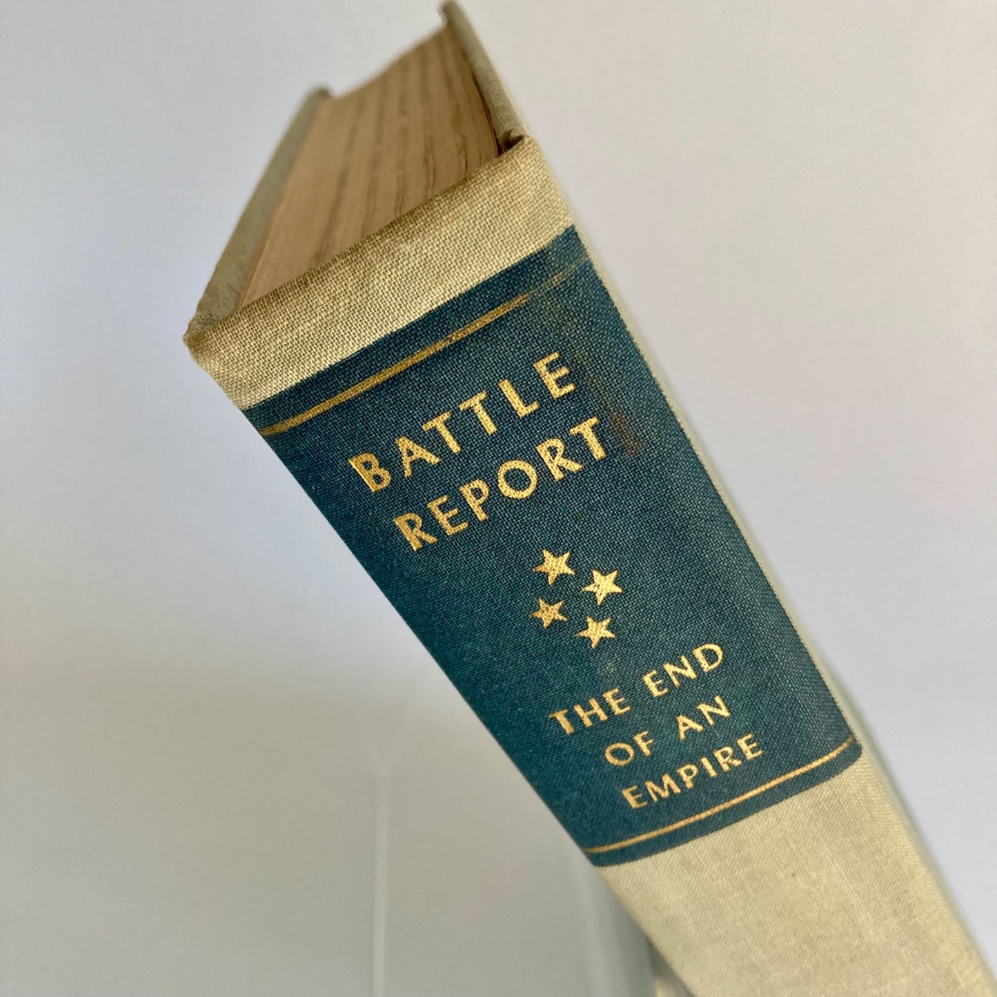 Battle Report The End of an Empire Vintage WWII Book Rinehart 1948