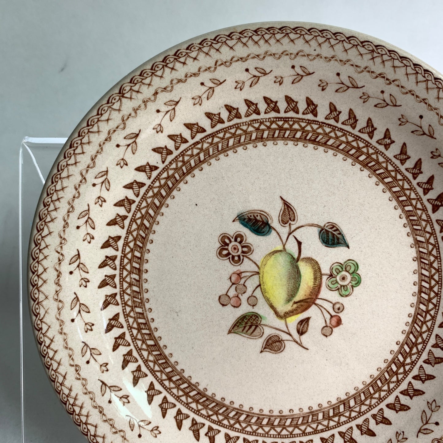 Johnson Bros Fruit Sampler Staffordshire Old Granite Plate
