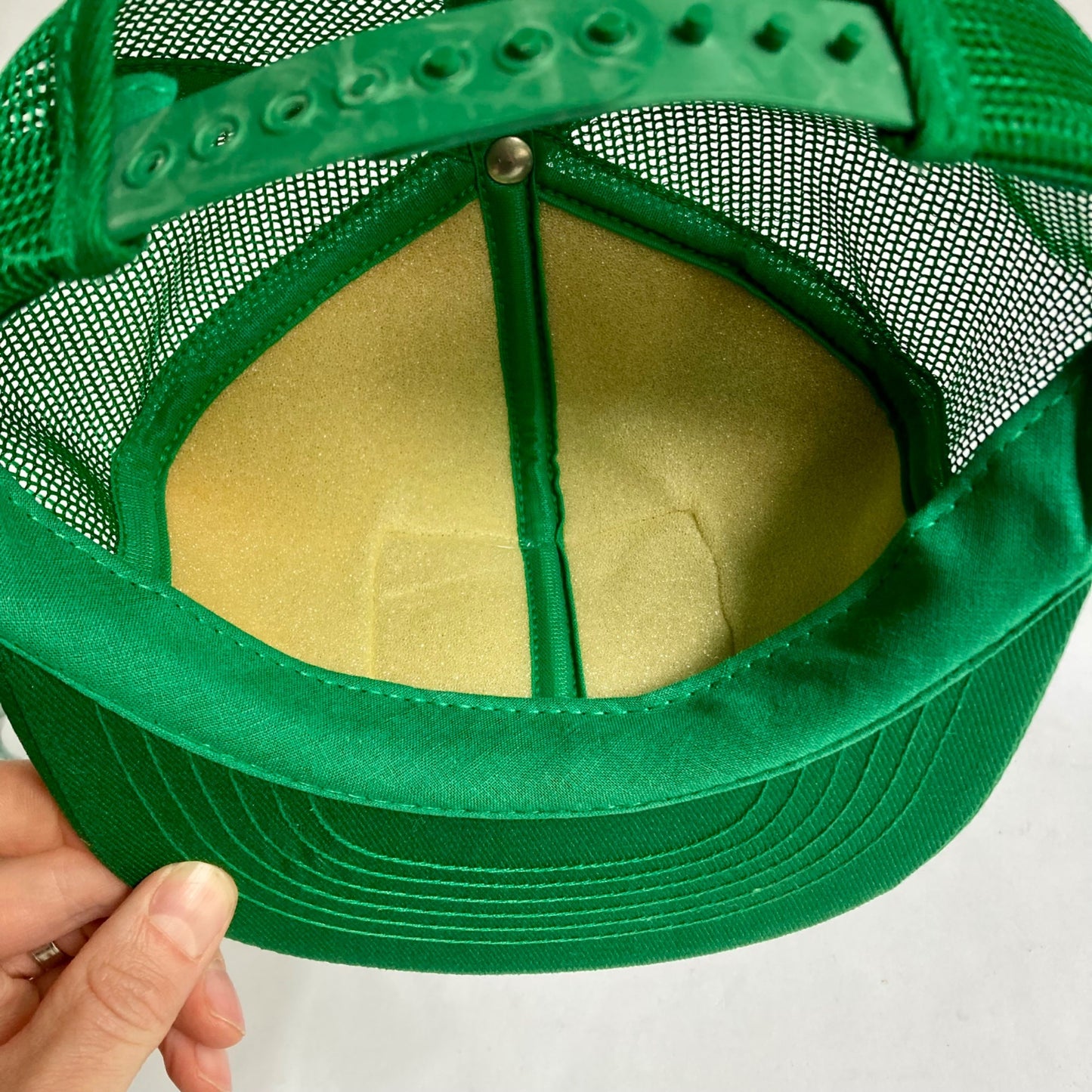 Vintage Kaiser Agriculture Chemicals Snapback Hat Trucker's Estech Harvest King