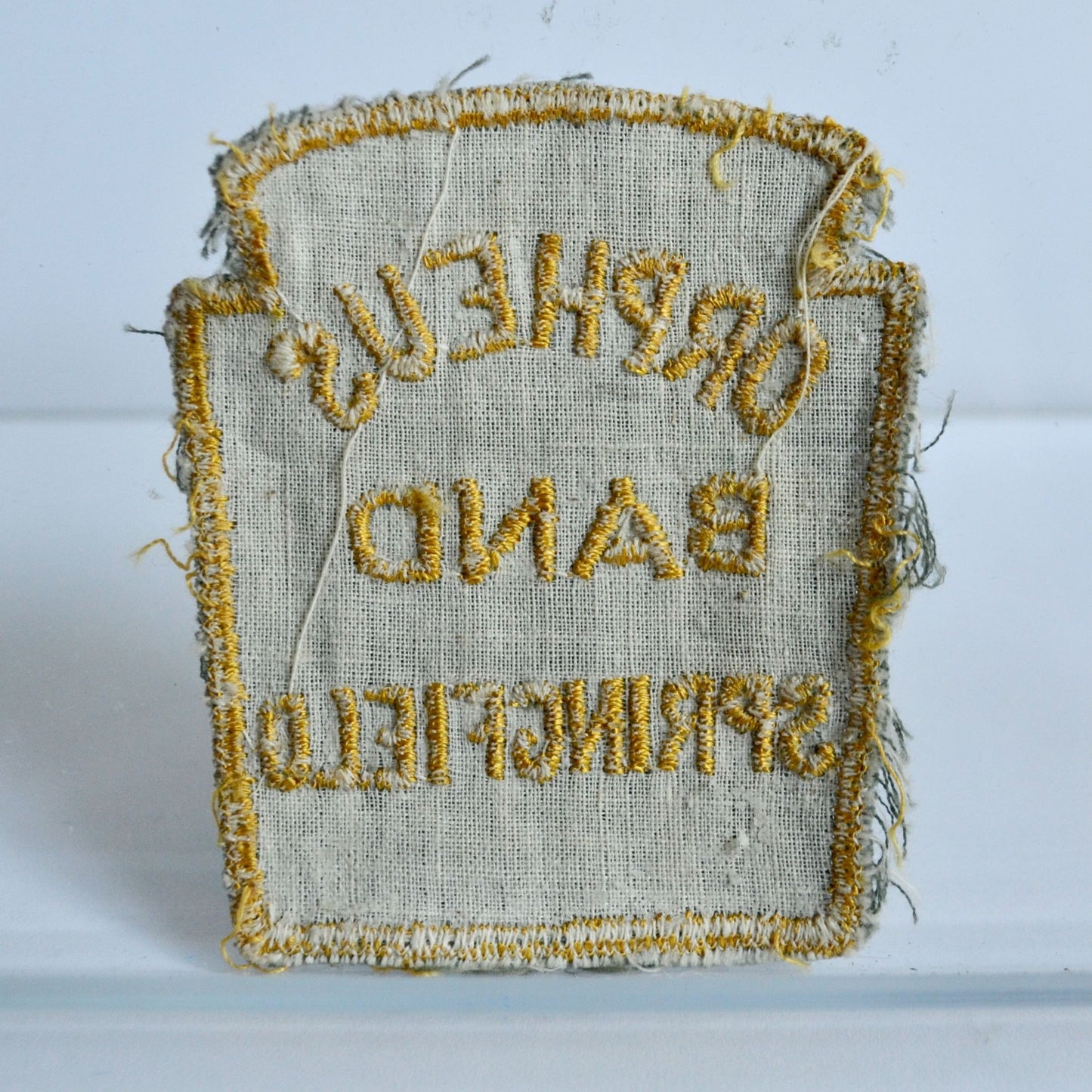 Vintage Orpheus Band Springfield Patch