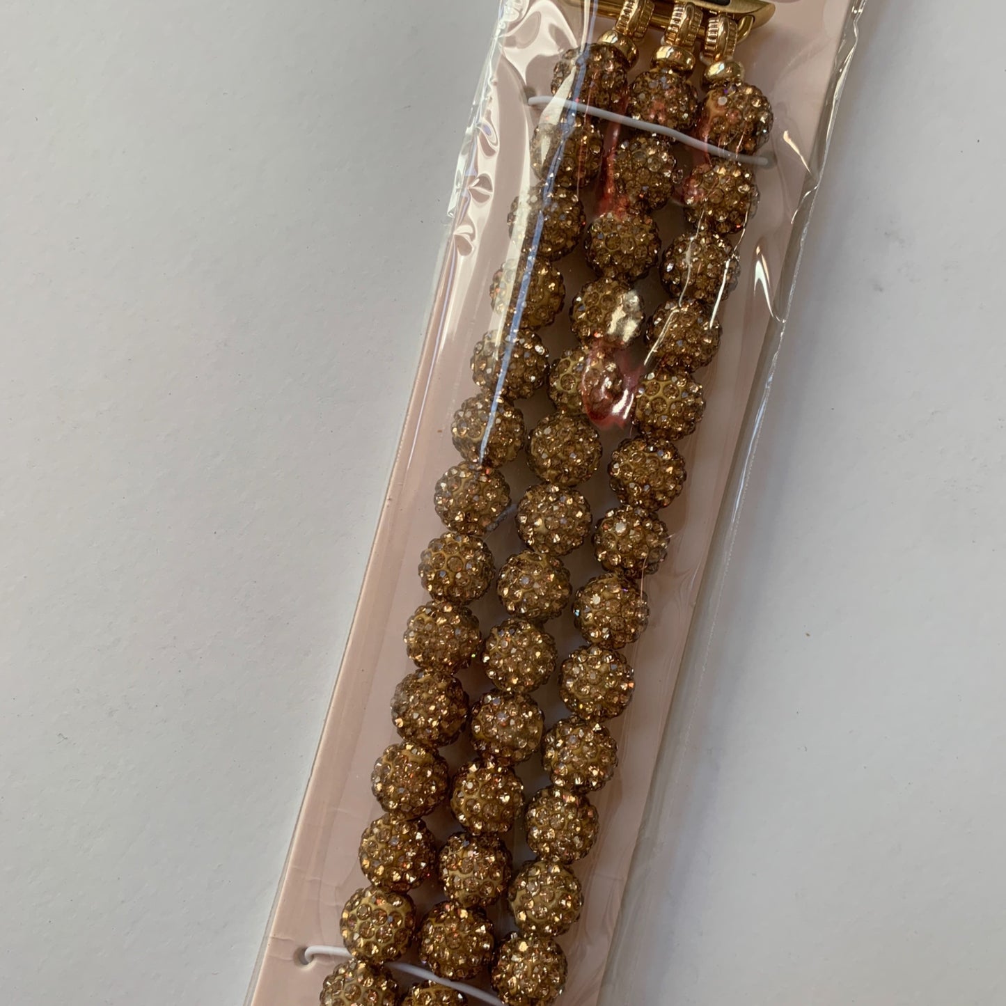 NEW Gold Beaded Apple Watch Band Bracelet 38 - 40 mm