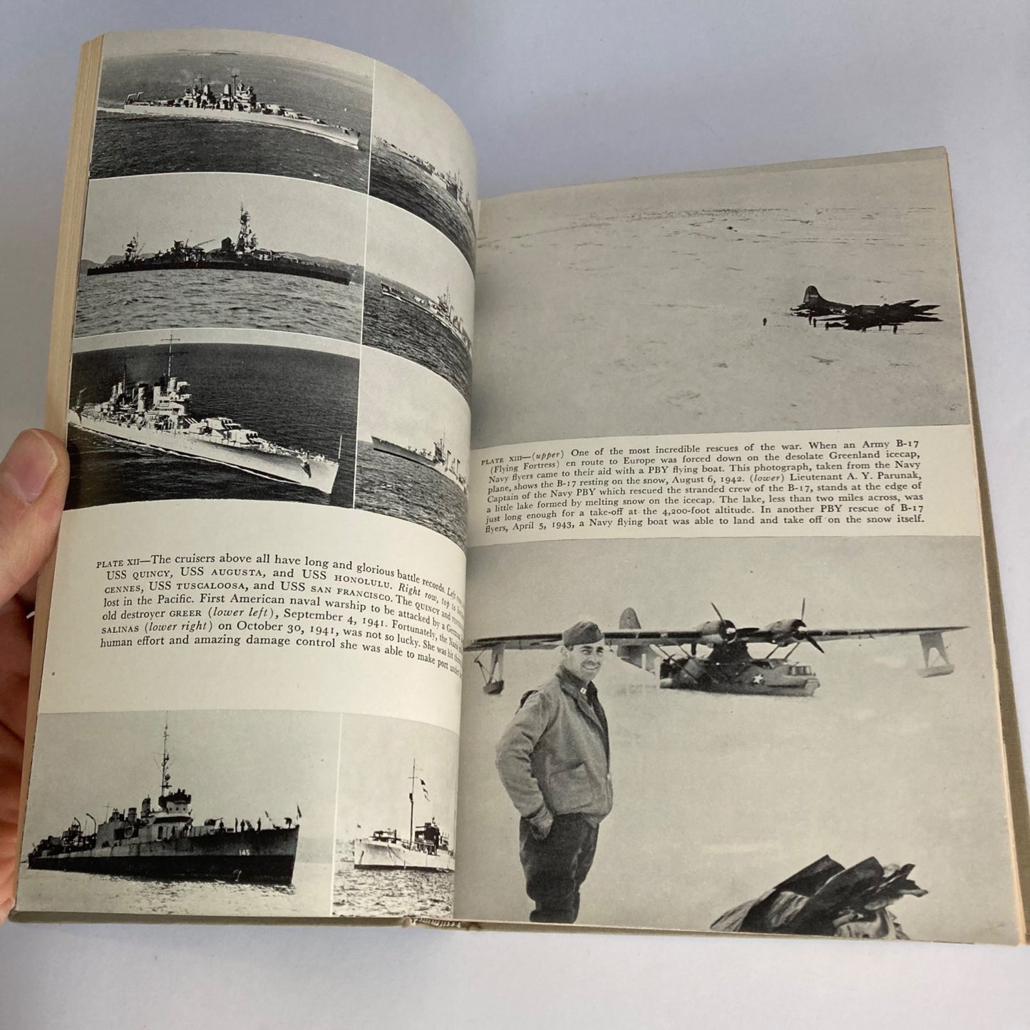 Battle Report The Atlantic War Vintage WWII Book Rinehart 1946