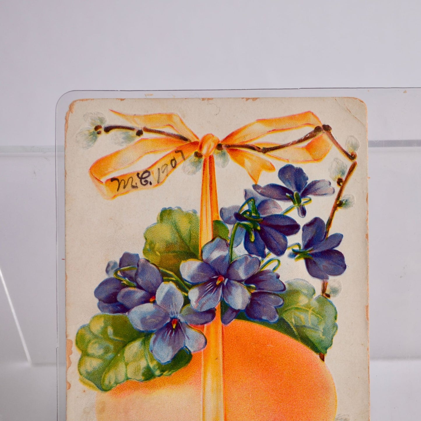 1907 Antique Postcard Easter Wishes Pennsylvania