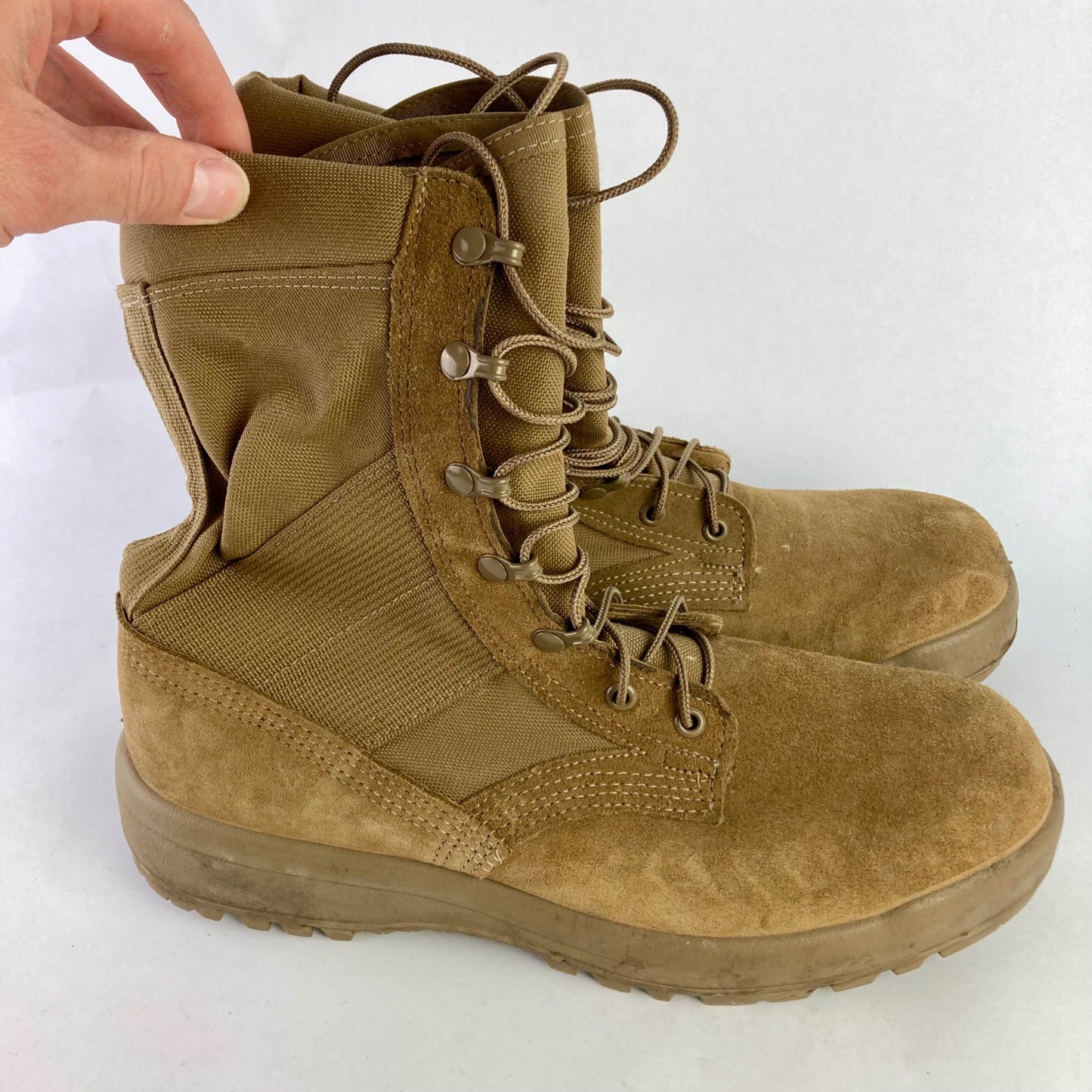 Belleville Hot Weather Combat Boots Size 11R Tan AHWC 18-D-1001