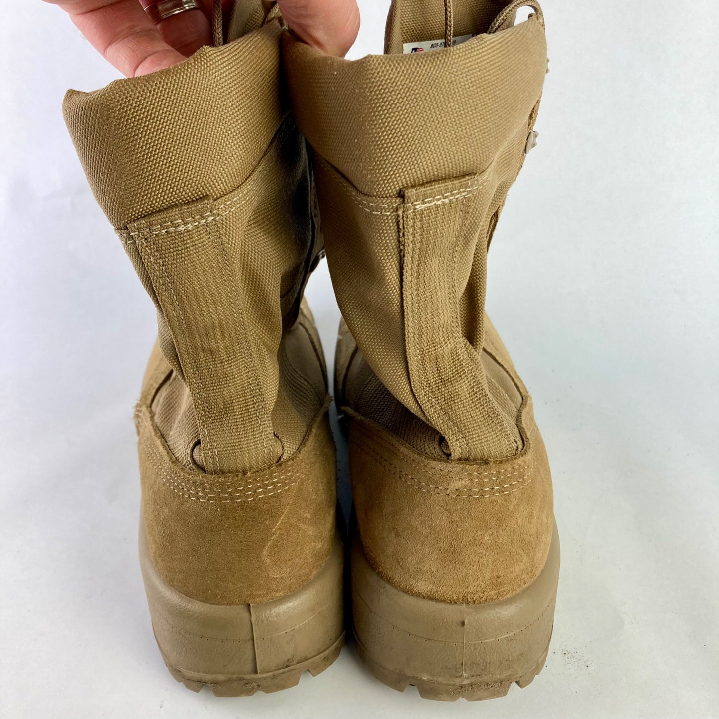 Belleville Hot Weather Combat Boots Size 11R Tan AHWC 18-D-1001