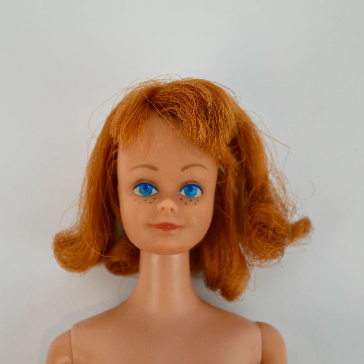1962 Mattel Midge Barbie Doll Strawberry Blonde Red Hair