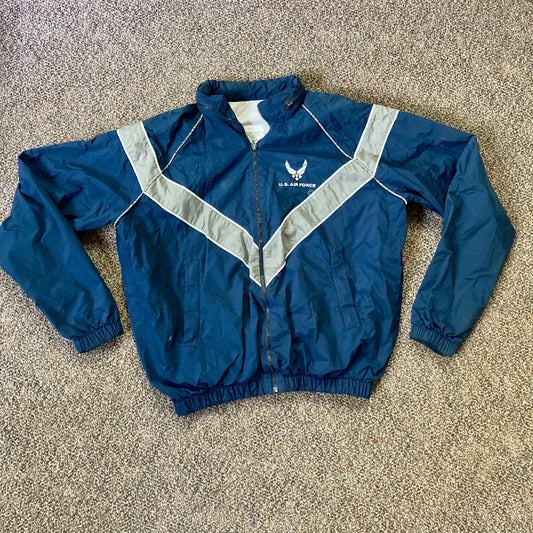USAF Air Force Physical Fitness Uniform Jacket Medium-Long