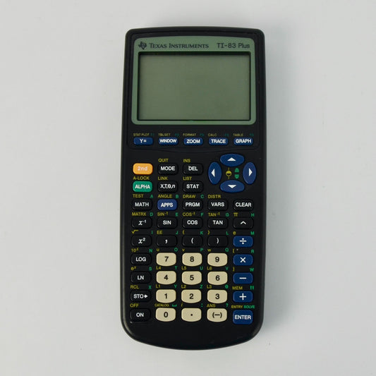 Texas Instruments TI-83 Plus Graphing Calculator AS IS