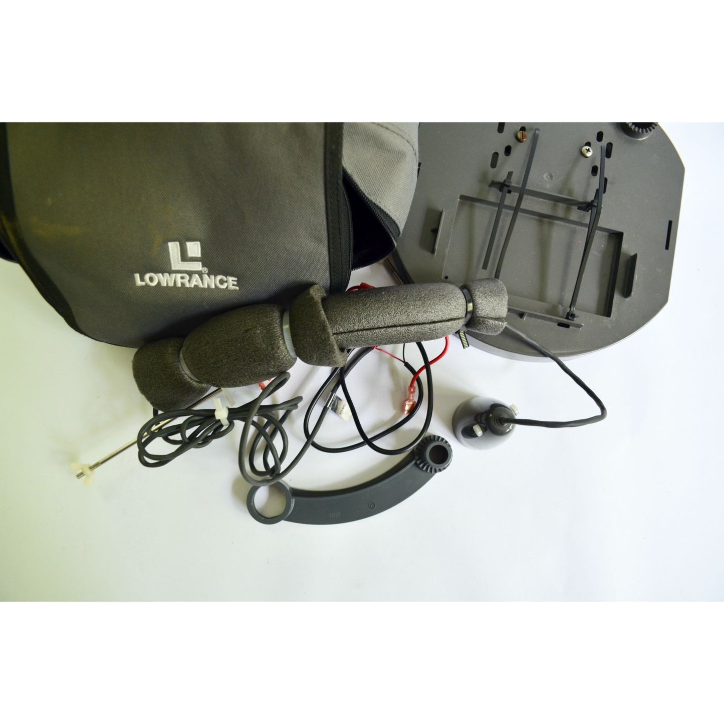 Lowrance PTI-WSU Ice Transducer w/ Depth Finder Case & Accessories