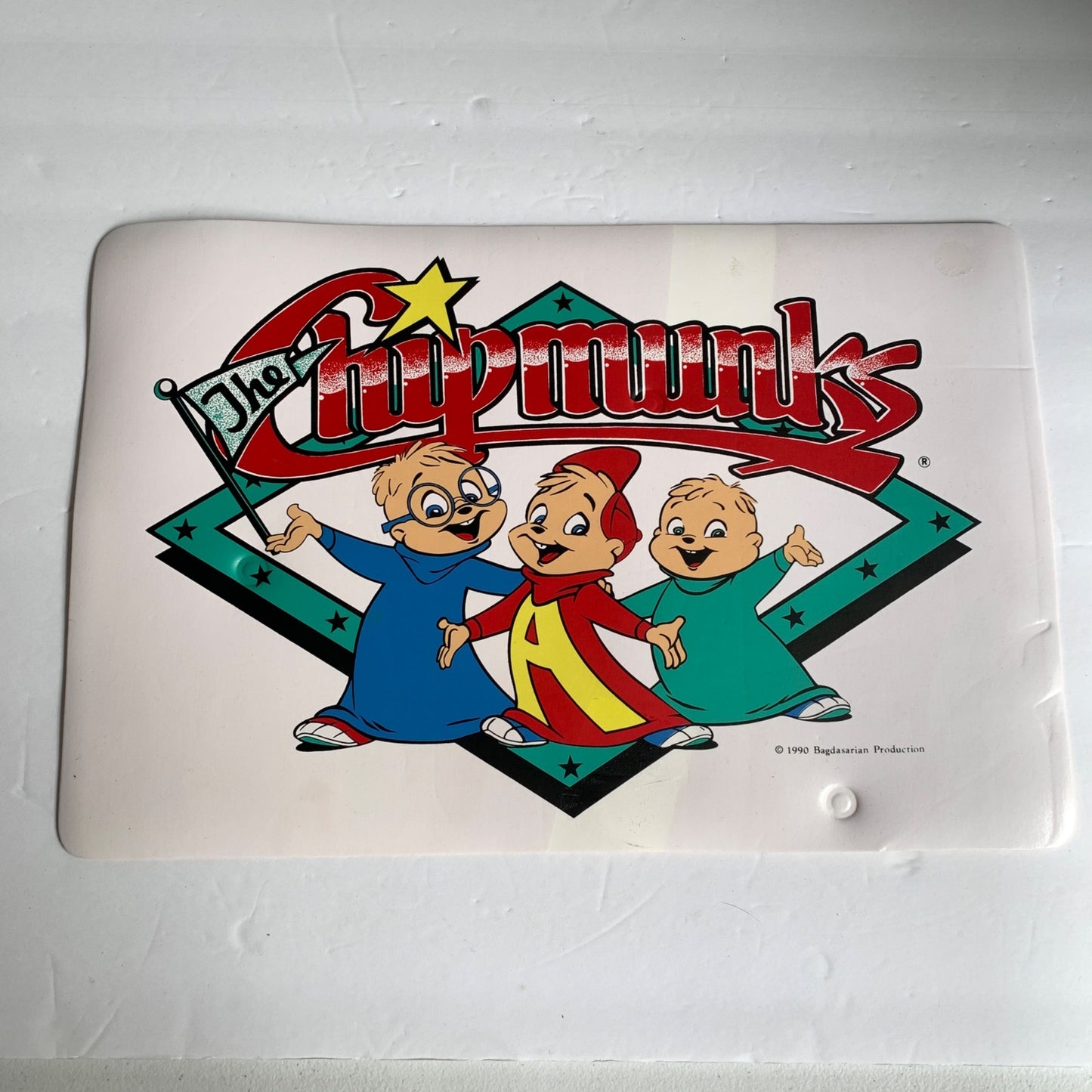 Vintage | The Chipmunks 1990 Placemats Set of 3