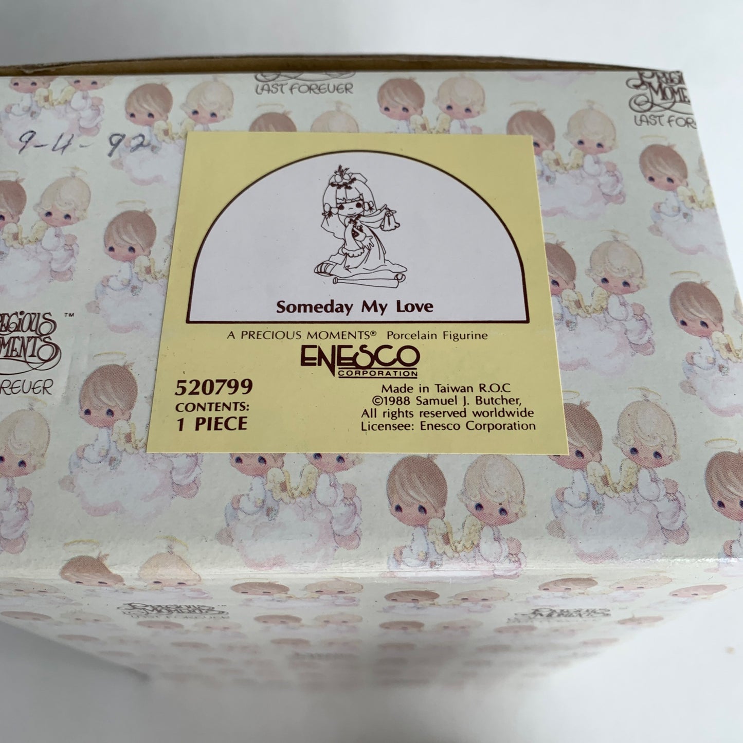 Precious Moments 520799 Figurine Someday My Love with Box