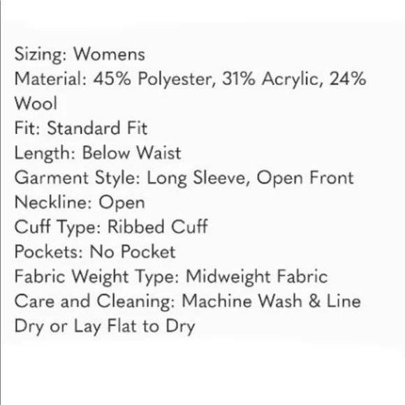 Who What Wear Oatmeal Heather Cardigan Sweater